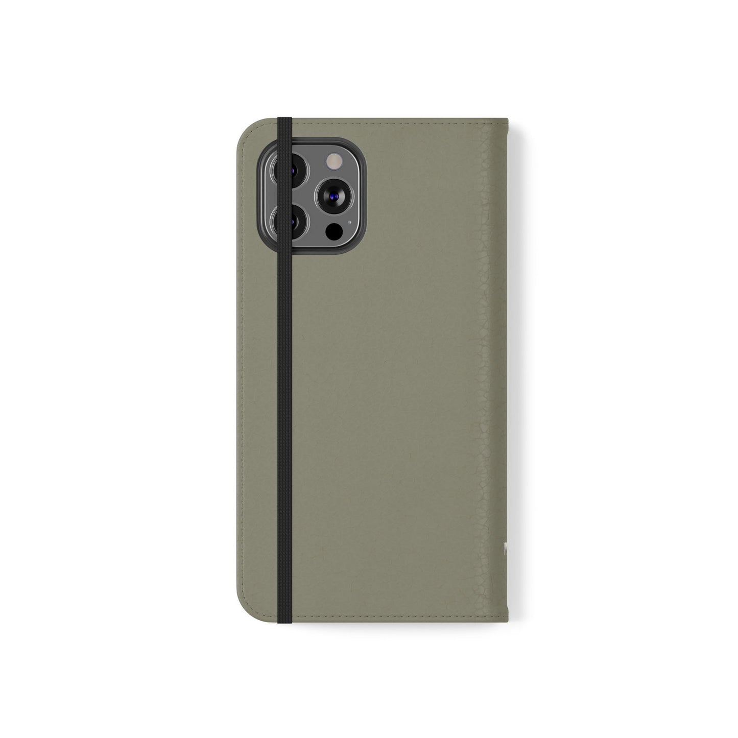Wallet Flip in Smoked Pewter