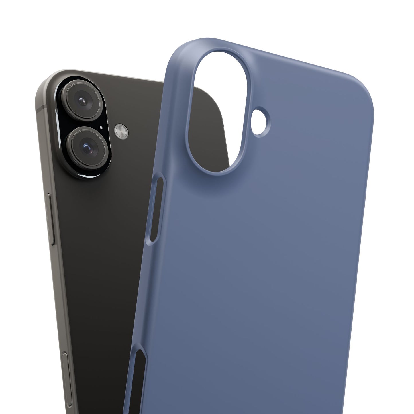 Slim Snap in Blue Velvet