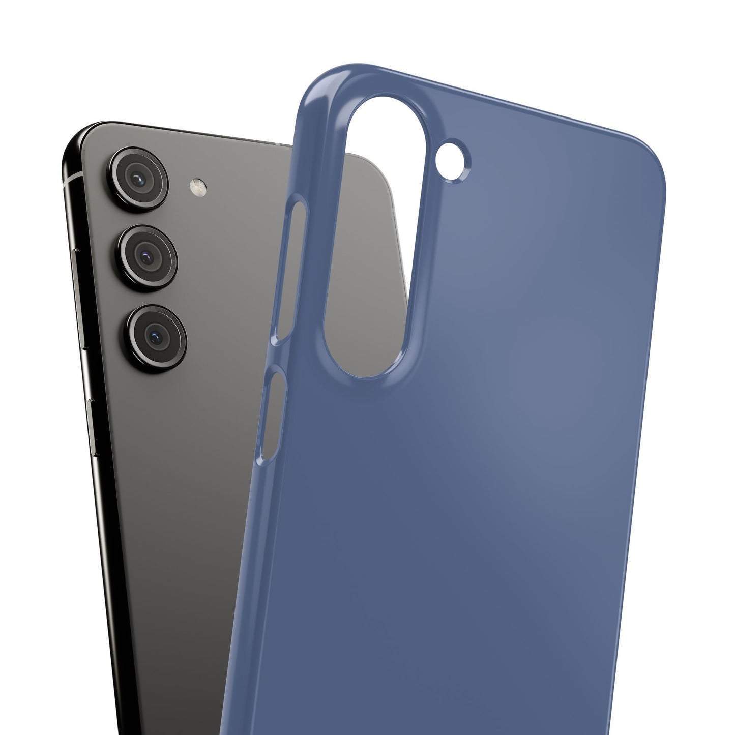 Slim Snap in Blue Velvet