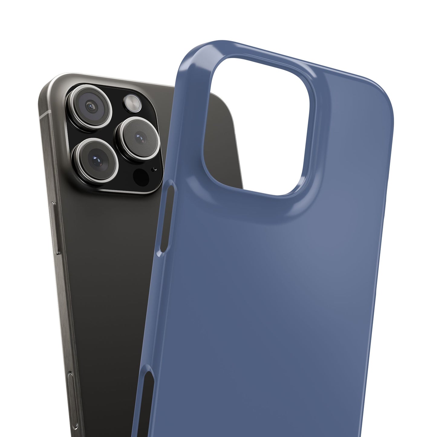 Slim Snap in Blue Velvet