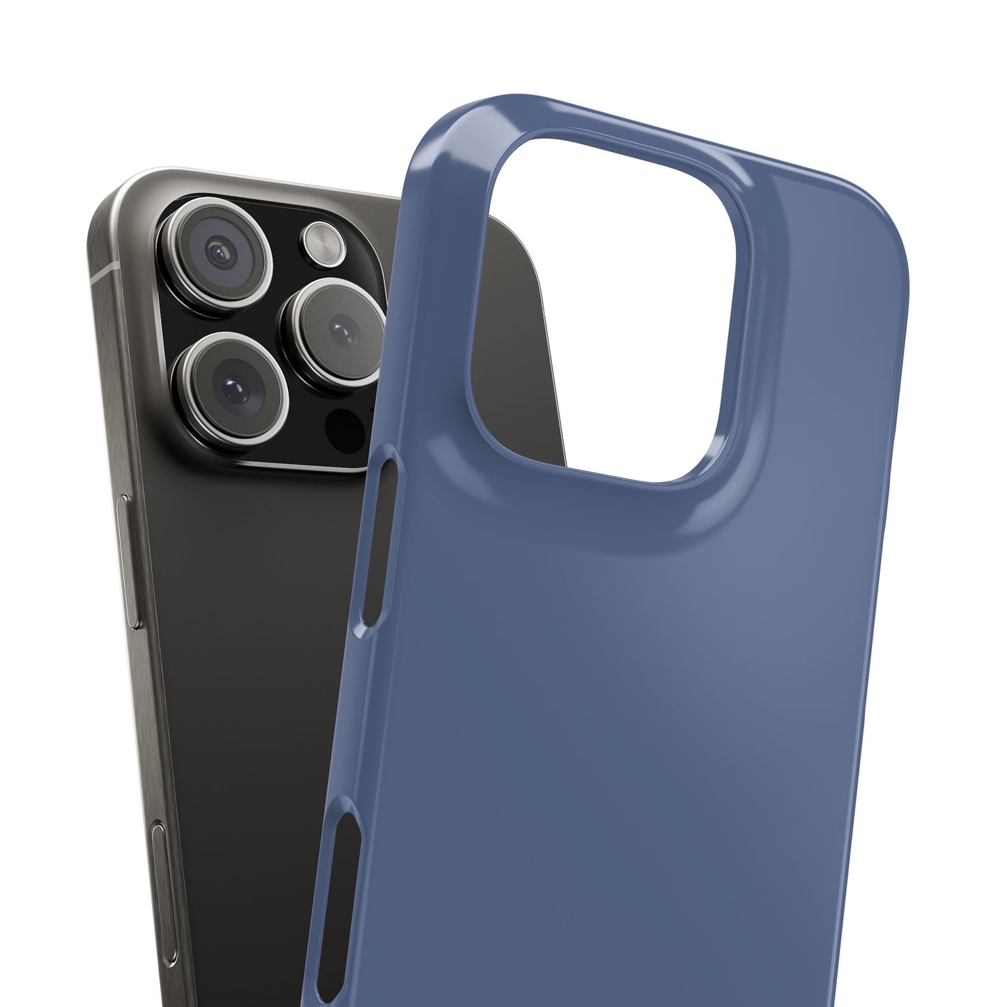 Slim Snap in Blue Velvet