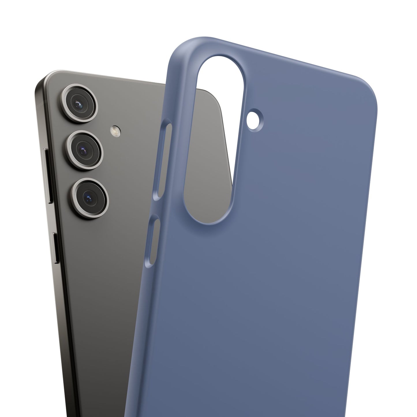 Slim Snap in Blue Velvet