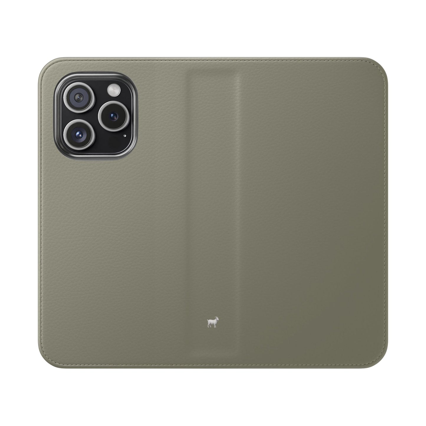 Wallet Flip in Smoked Pewter