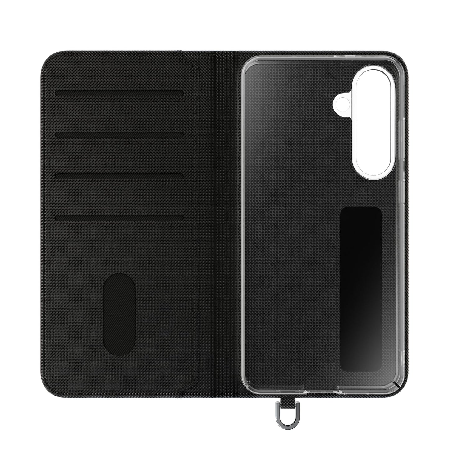 Wallet Flip in Smoked Pewter