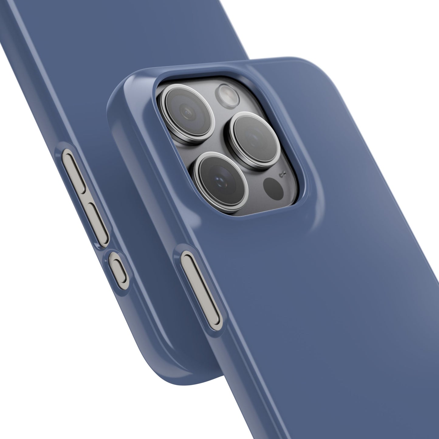 Slim Snap in Blue Velvet