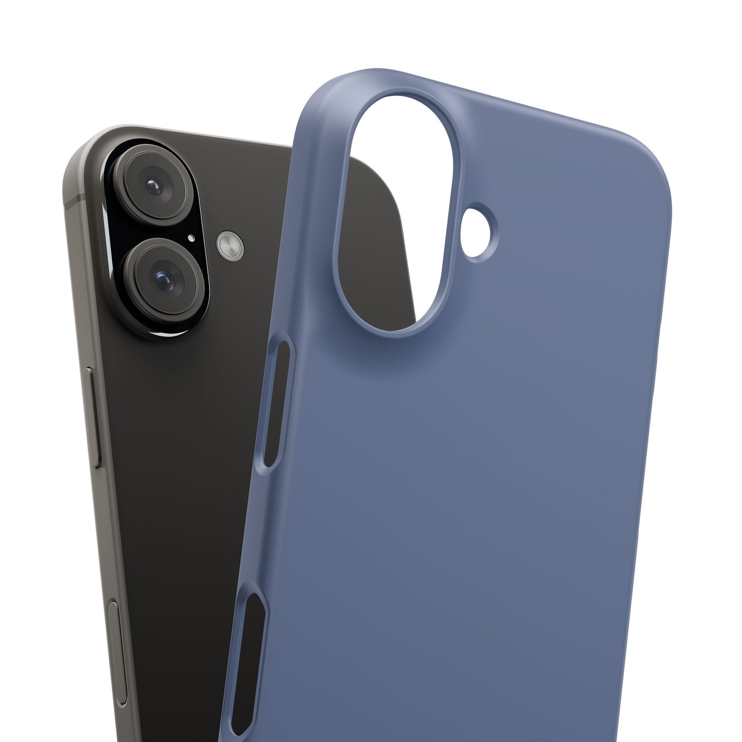 Slim Snap in Blue Velvet