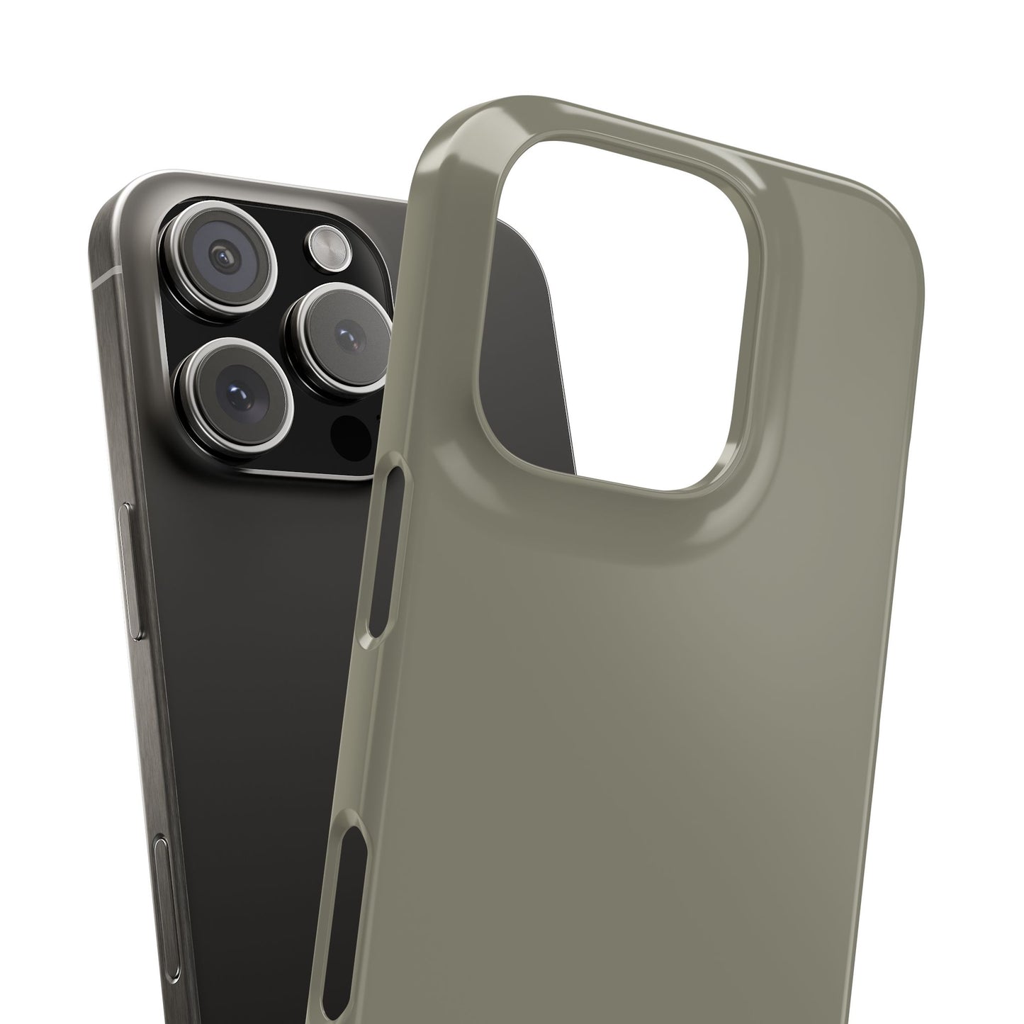Slim Snap in Smoked Pewter