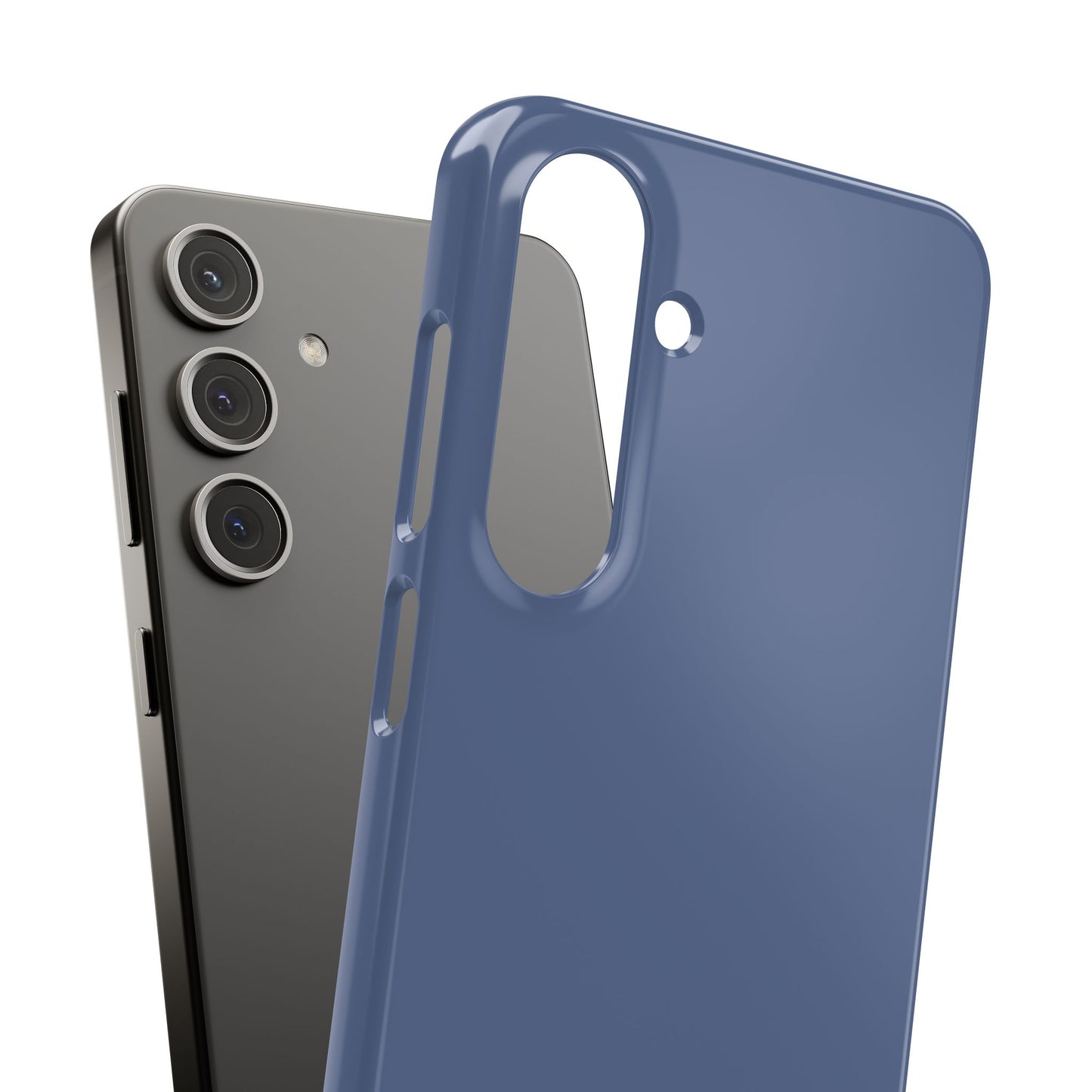 Slim Snap in Blue Velvet