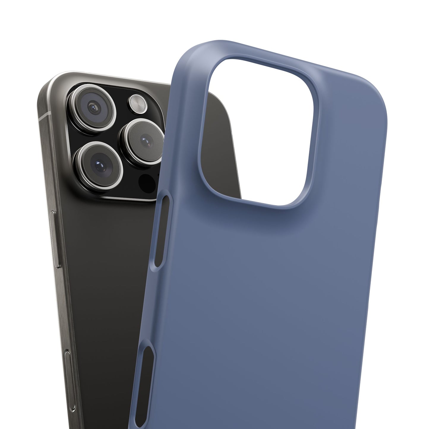 Slim Snap in Blue Velvet