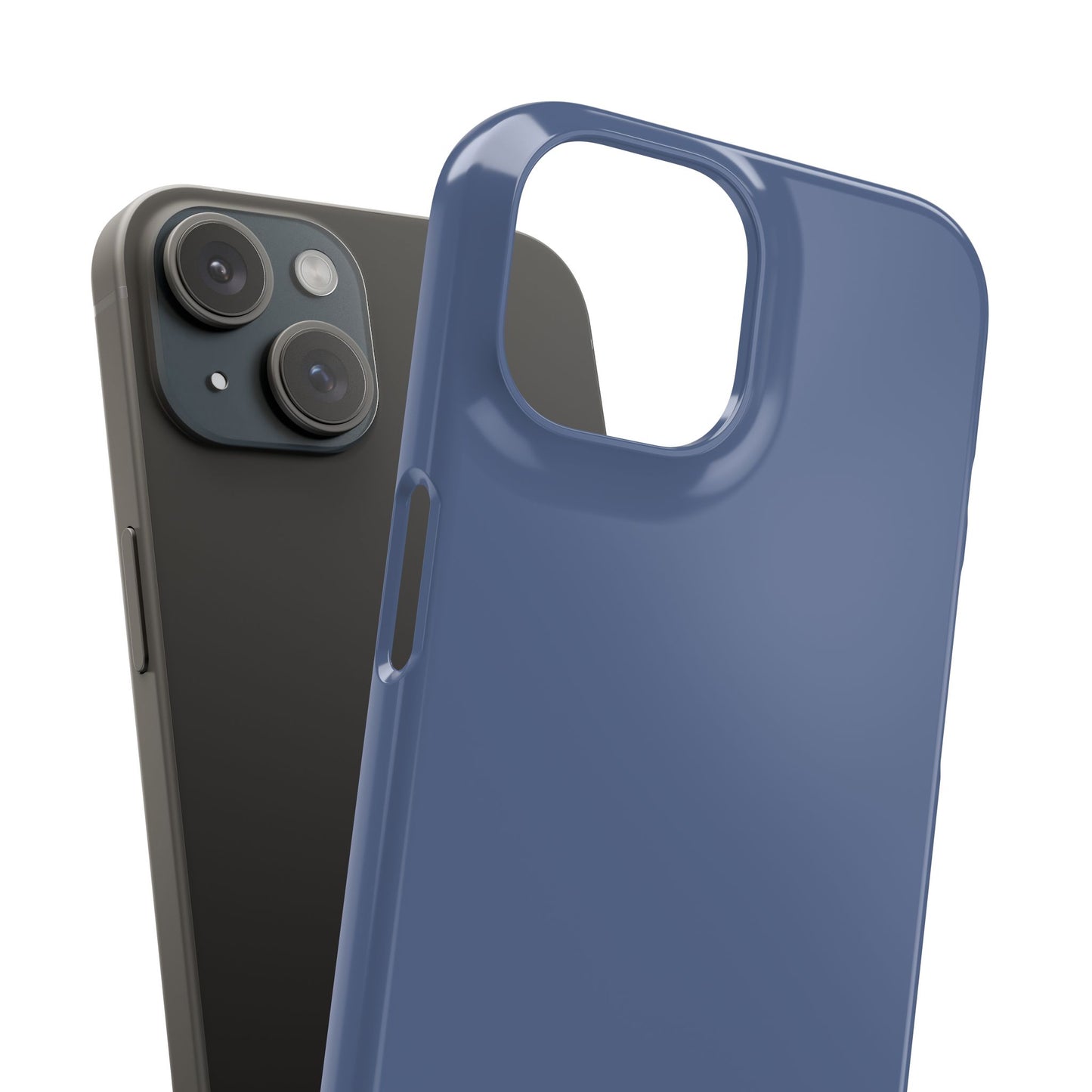 Slim Snap in Blue Velvet