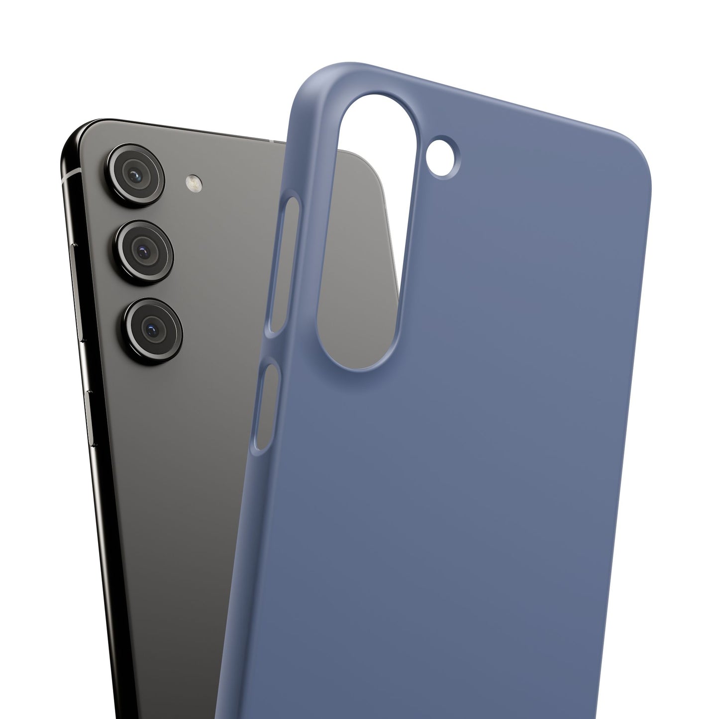 Slim Snap in Blue Velvet