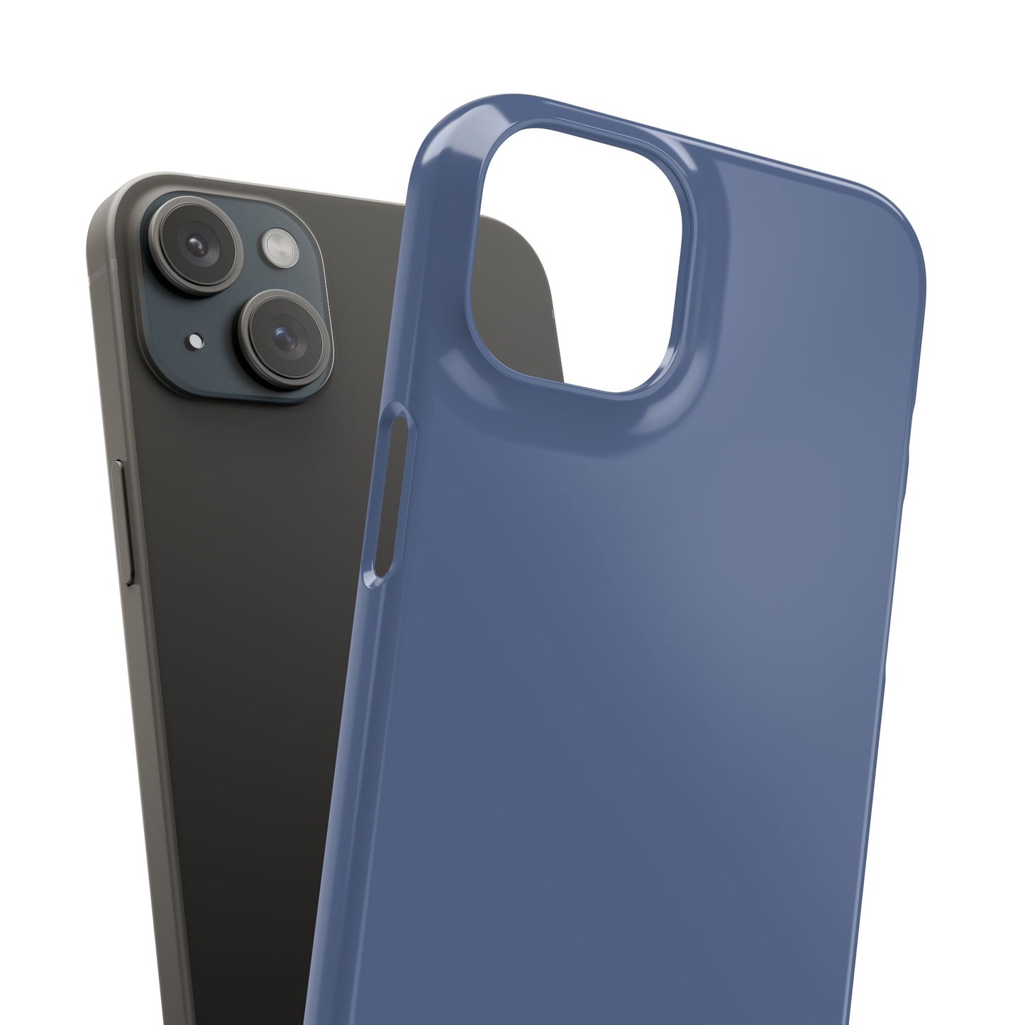 Slim Snap in Blue Velvet