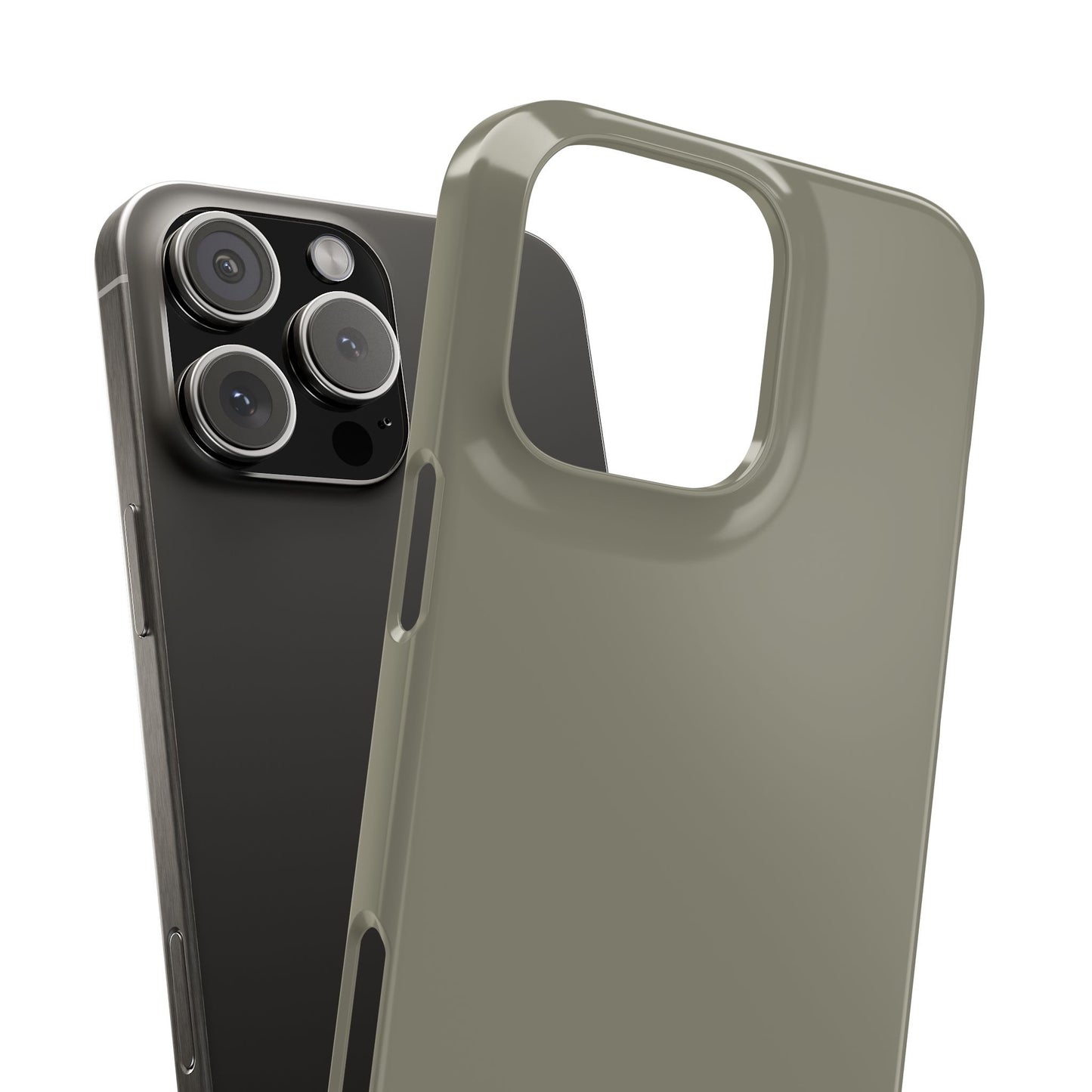 Slim Snap in Smoked Pewter