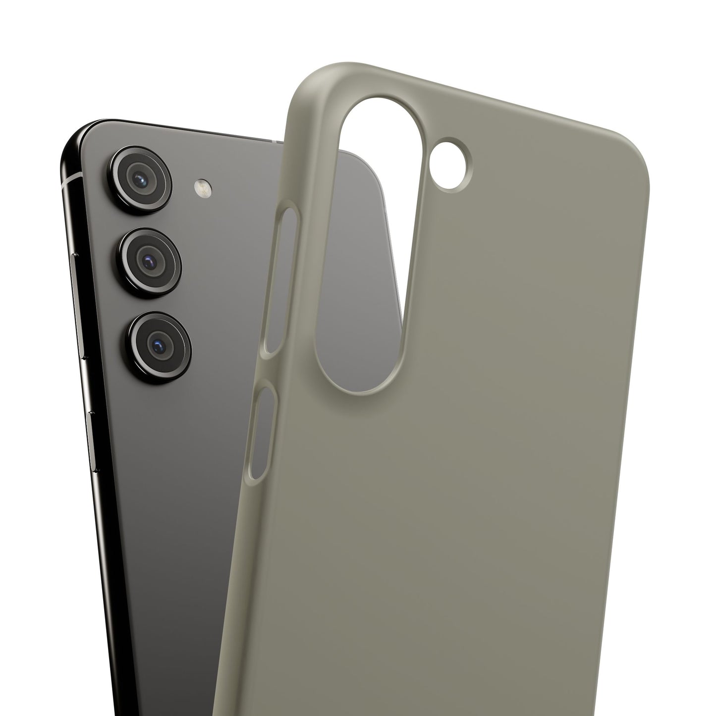 Slim Snap in Smoked Pewter