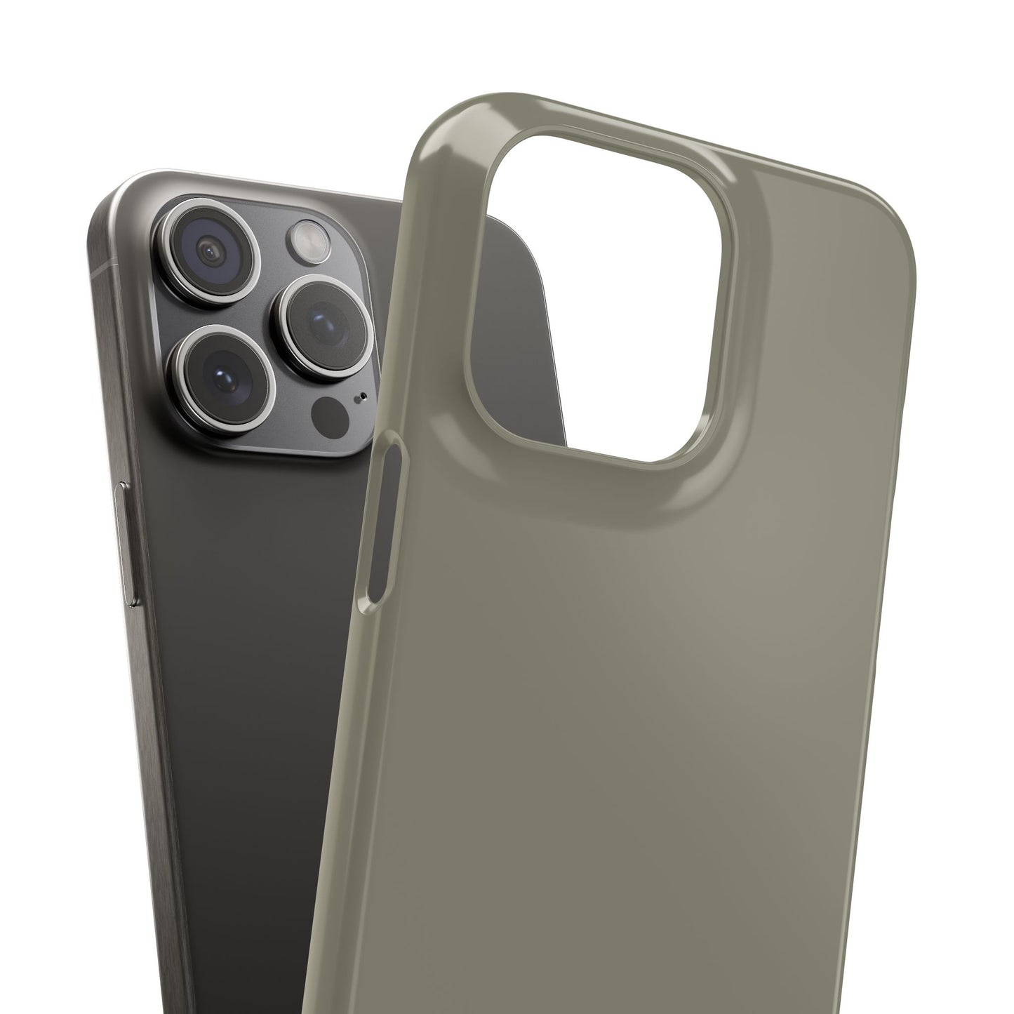 Slim Snap in Smoked Pewter