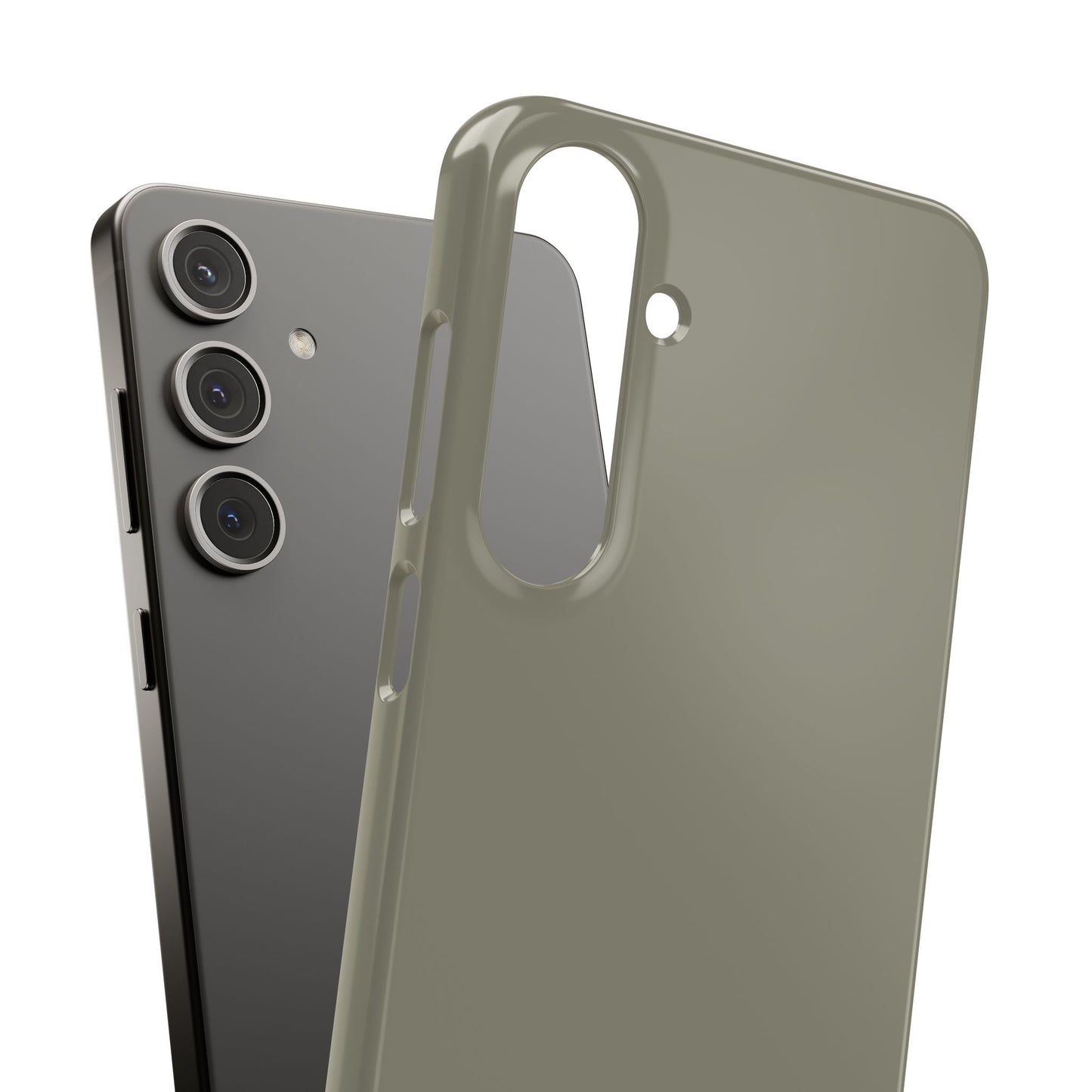 Slim Snap in Smoked Pewter