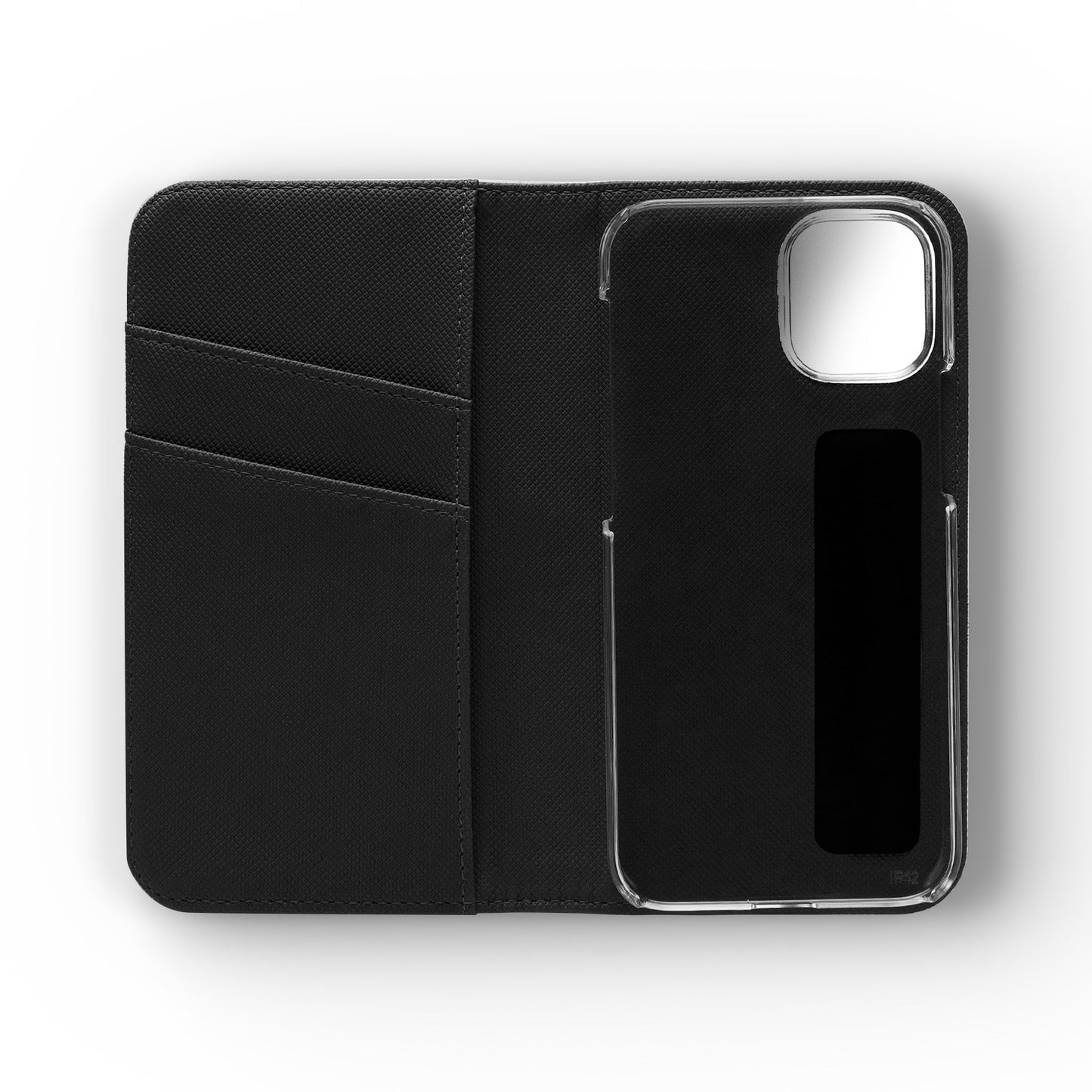 Wallet Flip in Smoked Pewter