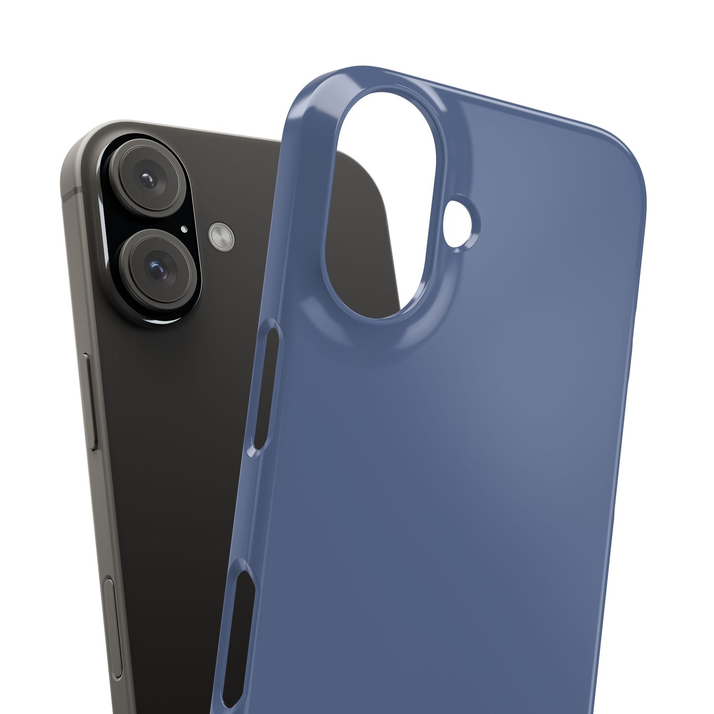 Slim Snap in Blue Velvet