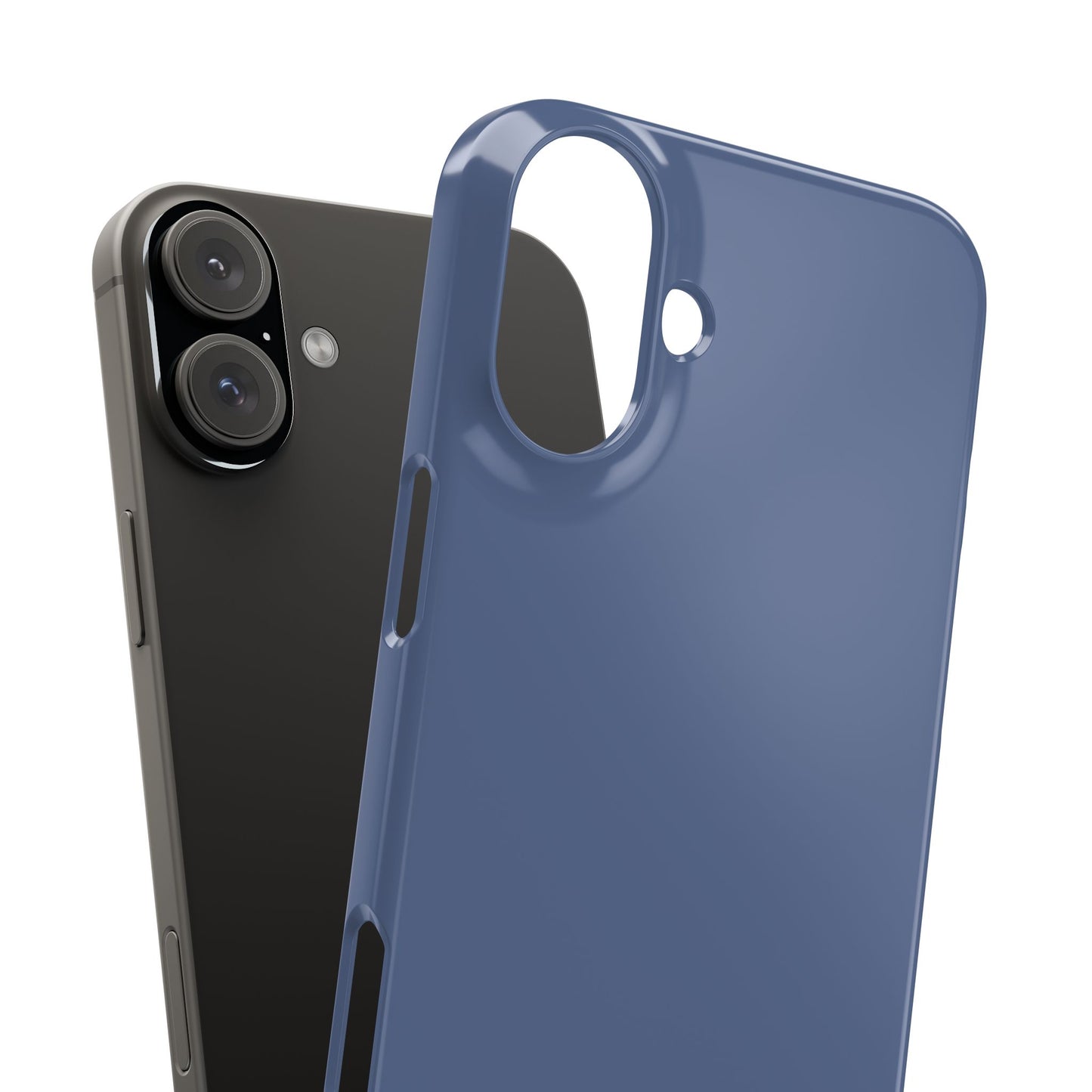 Slim Snap in Blue Velvet