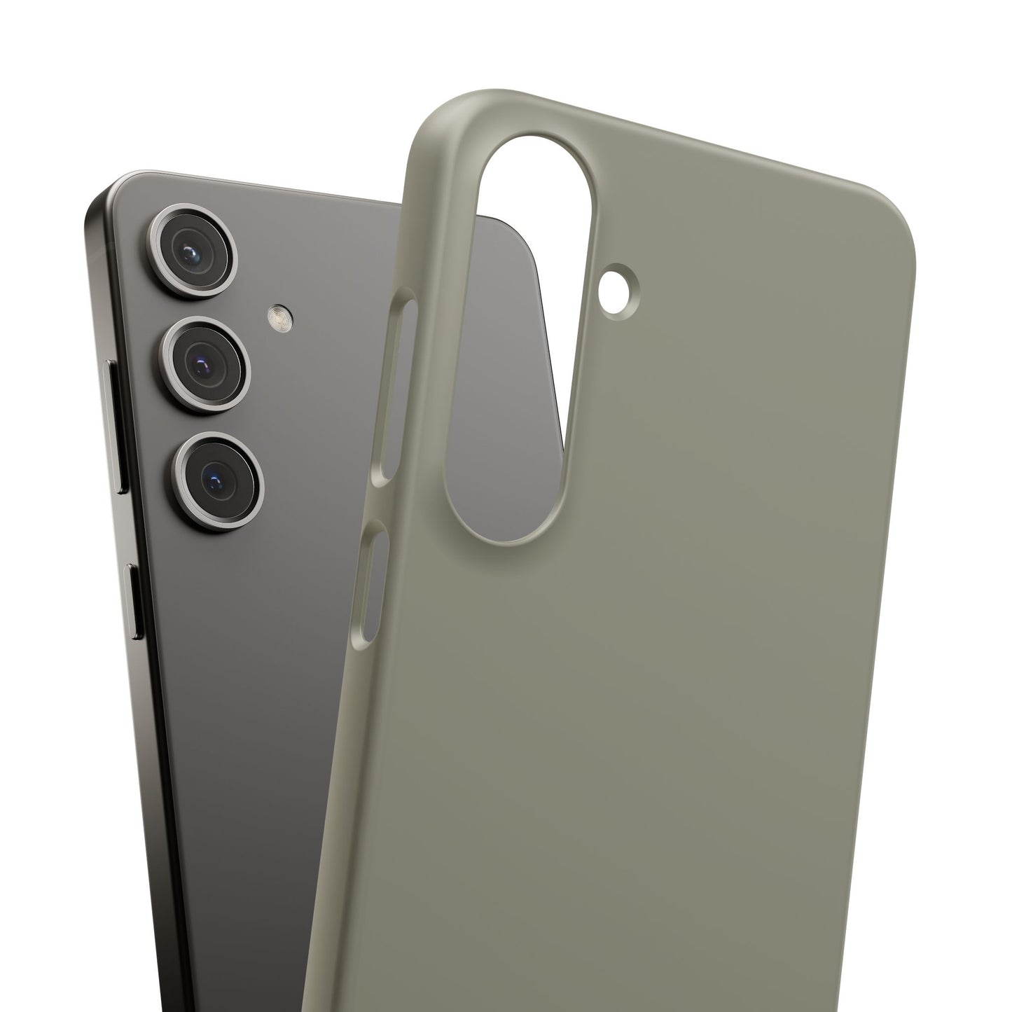 Slim Snap in Smoked Pewter
