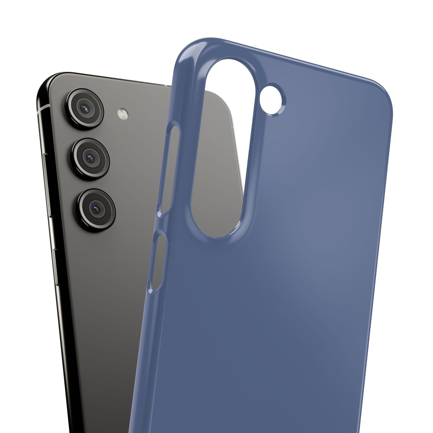 Slim Snap in Blue Velvet