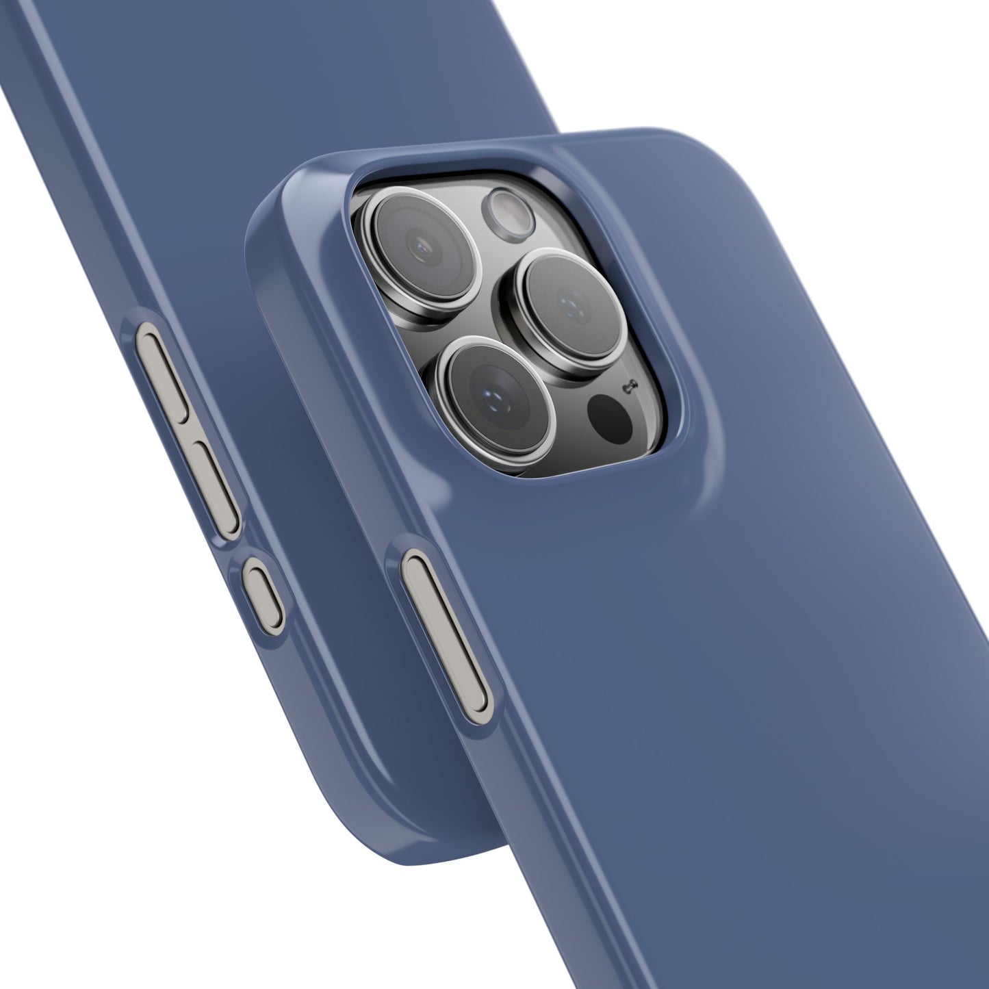 Slim Snap in Blue Velvet