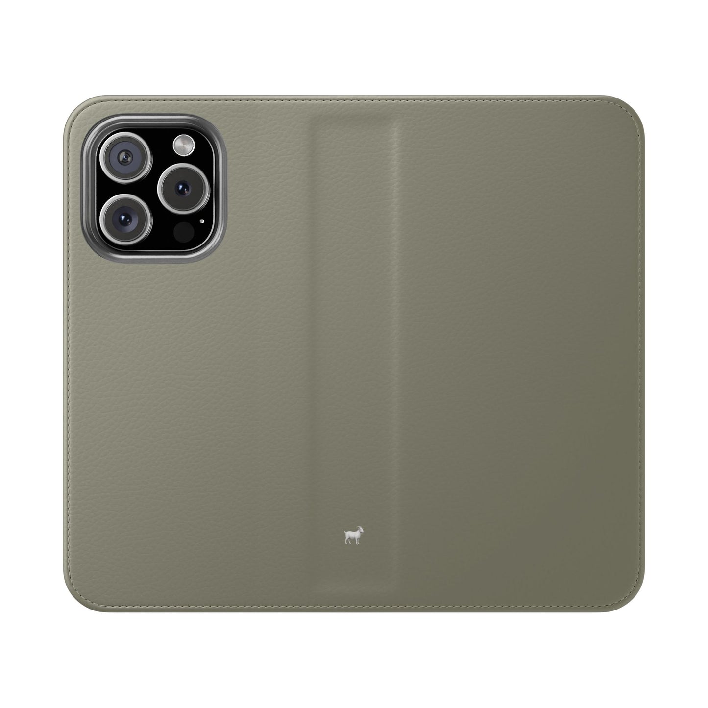 Wallet Flip in Smoked Pewter