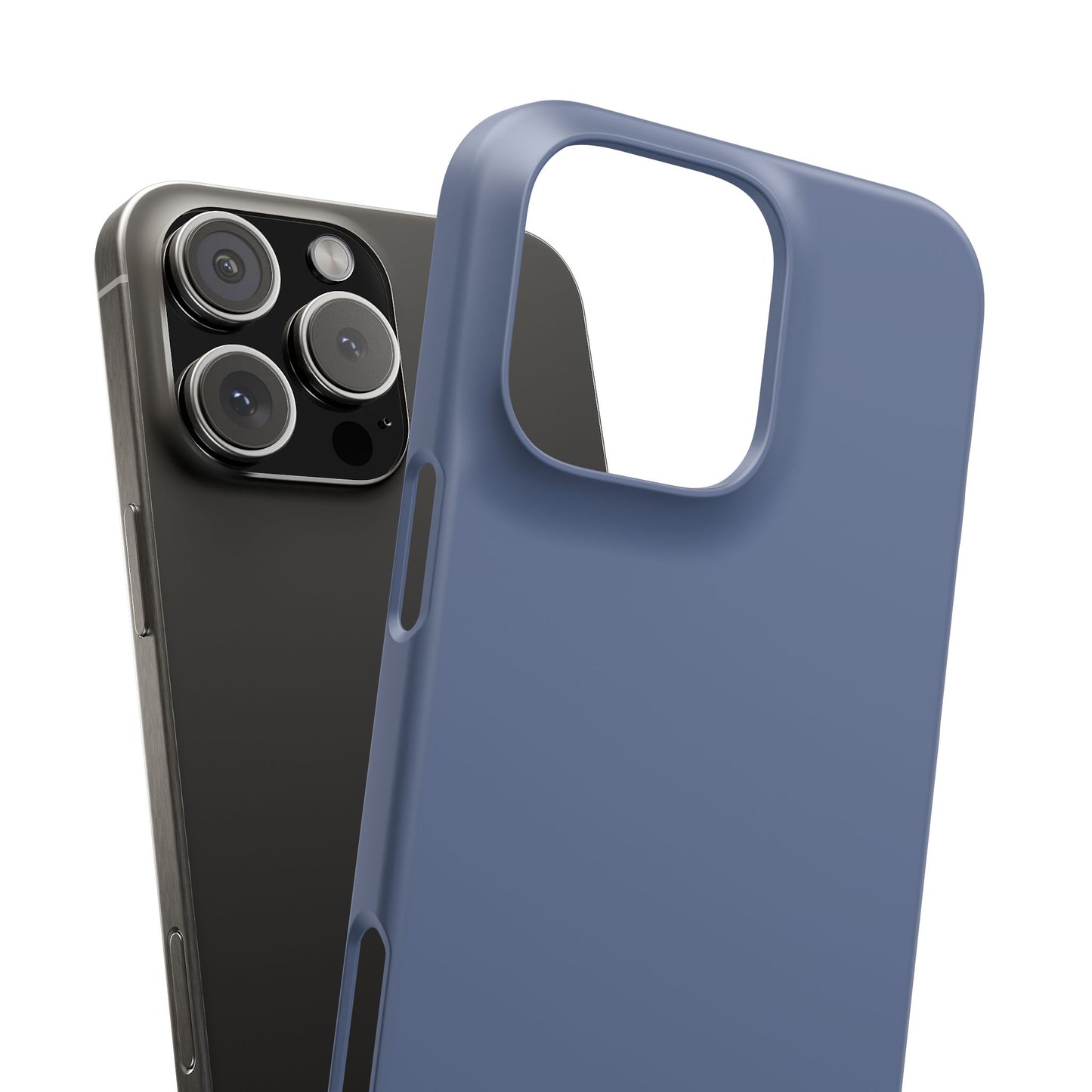 Slim Snap in Blue Velvet