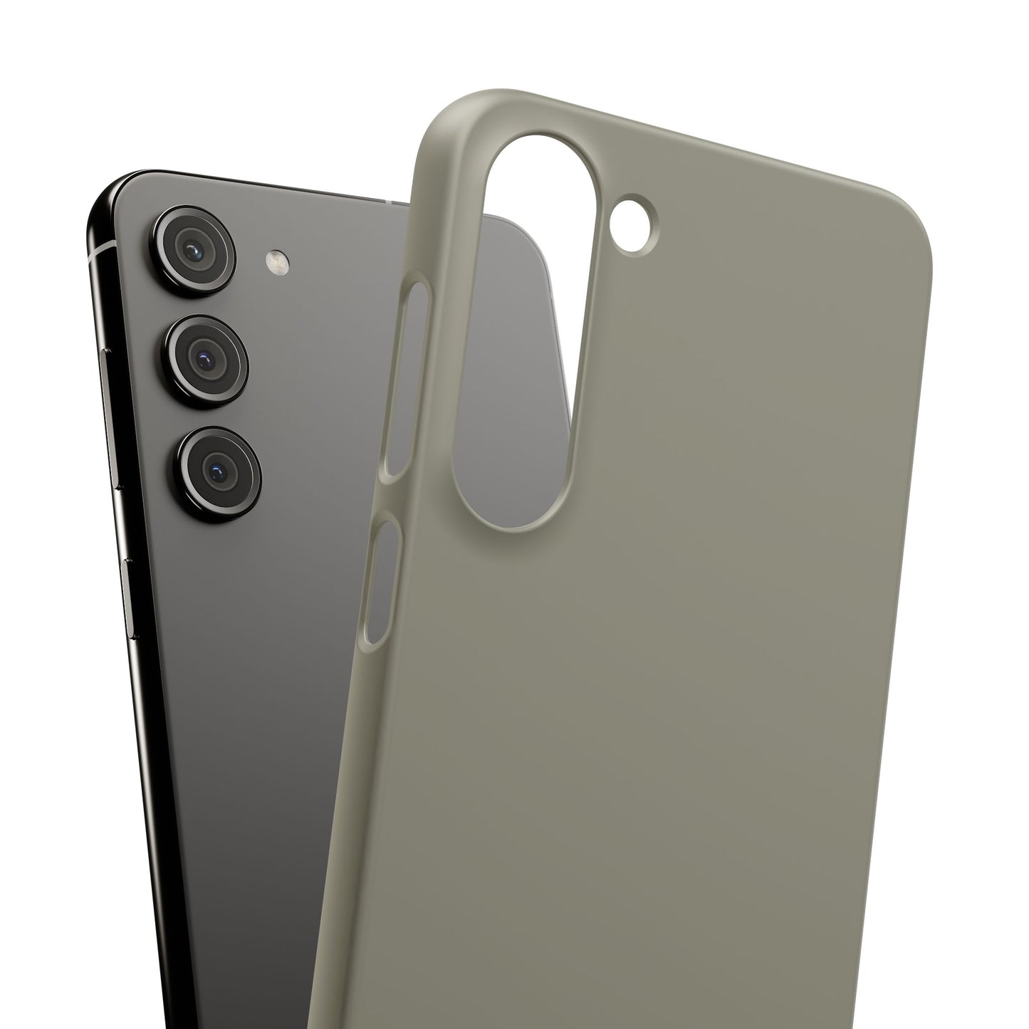 Slim Snap in Smoked Pewter