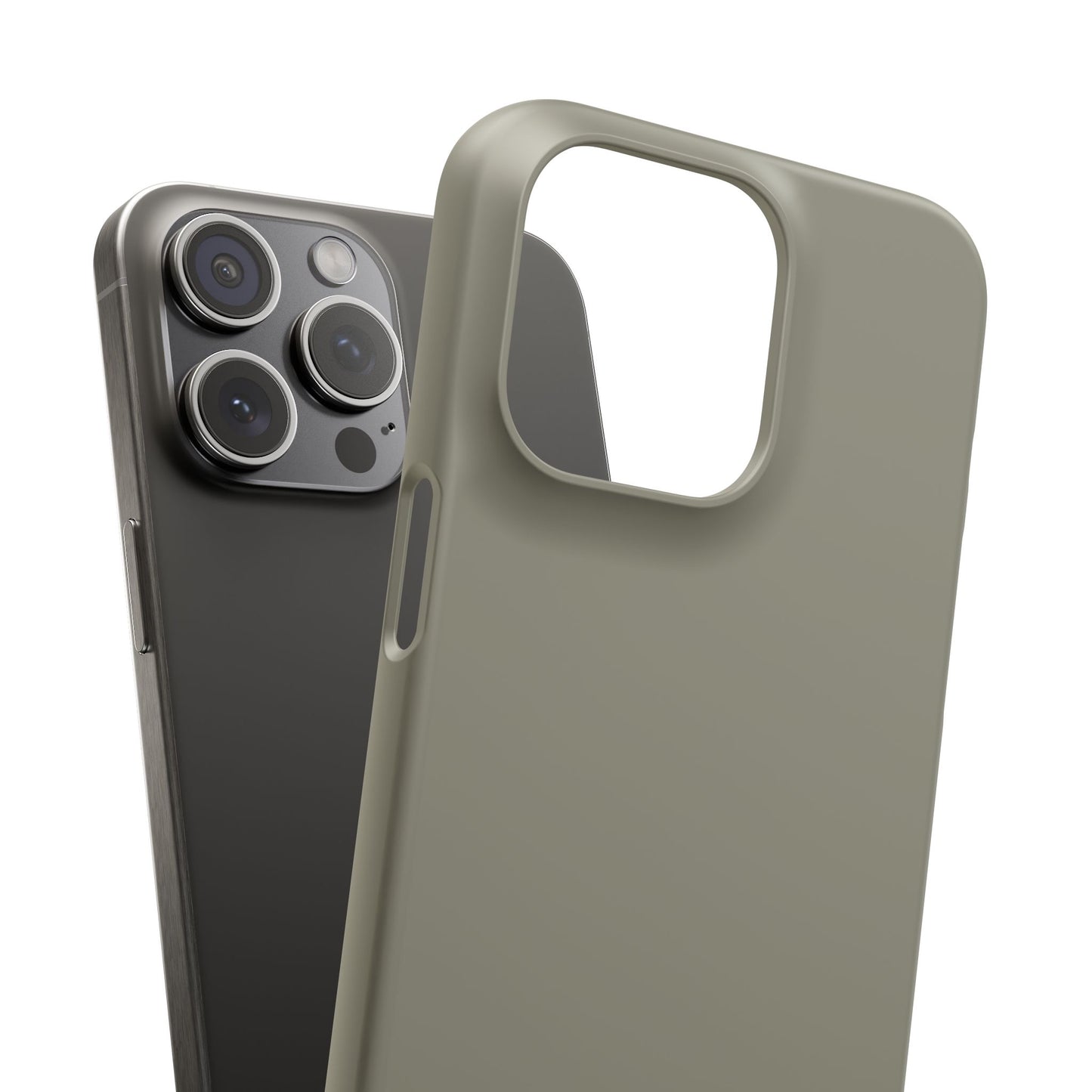 Slim Snap in Smoked Pewter