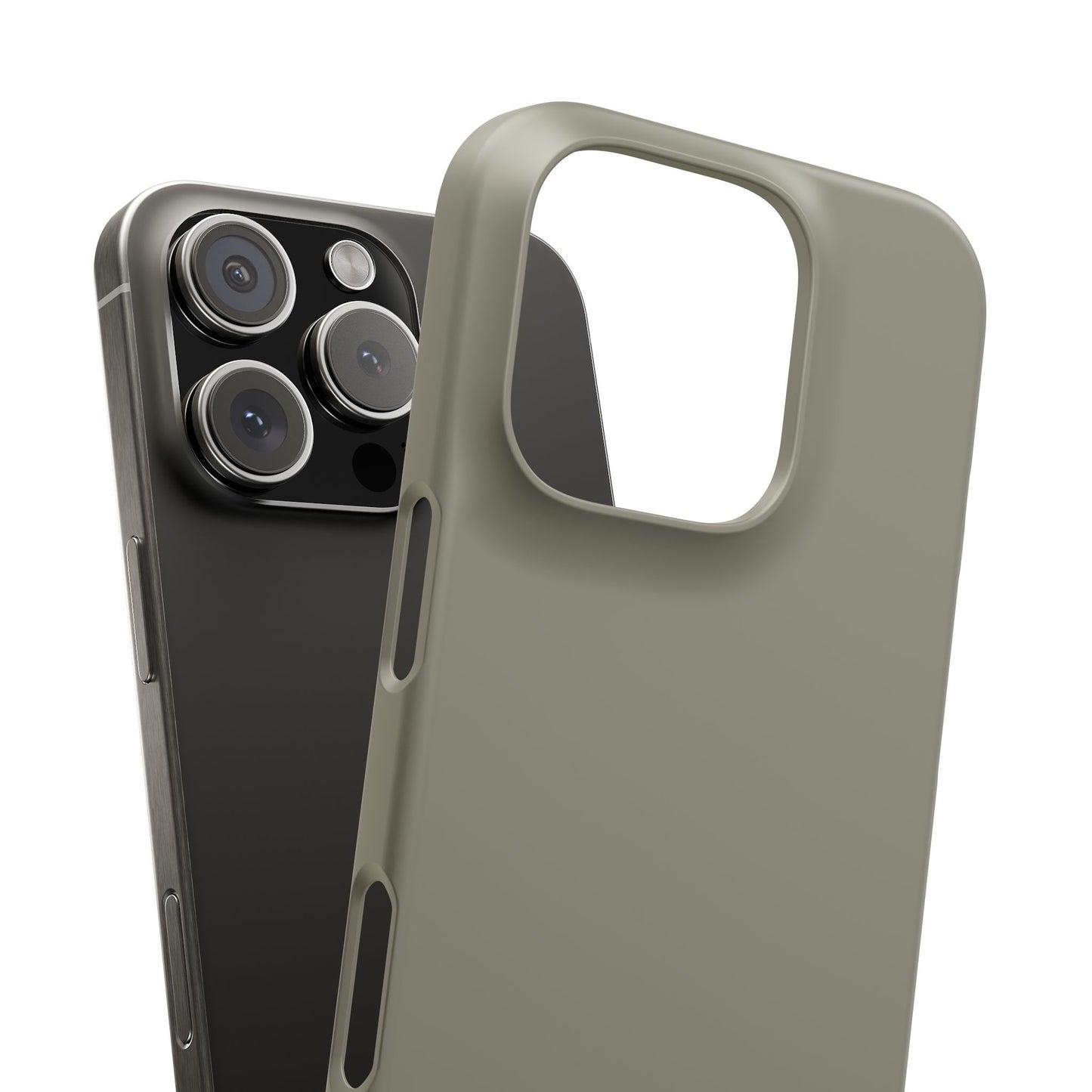 Slim Snap in Smoked Pewter
