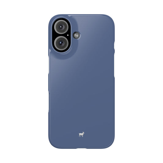 Slim Snap in Blue Velvet
