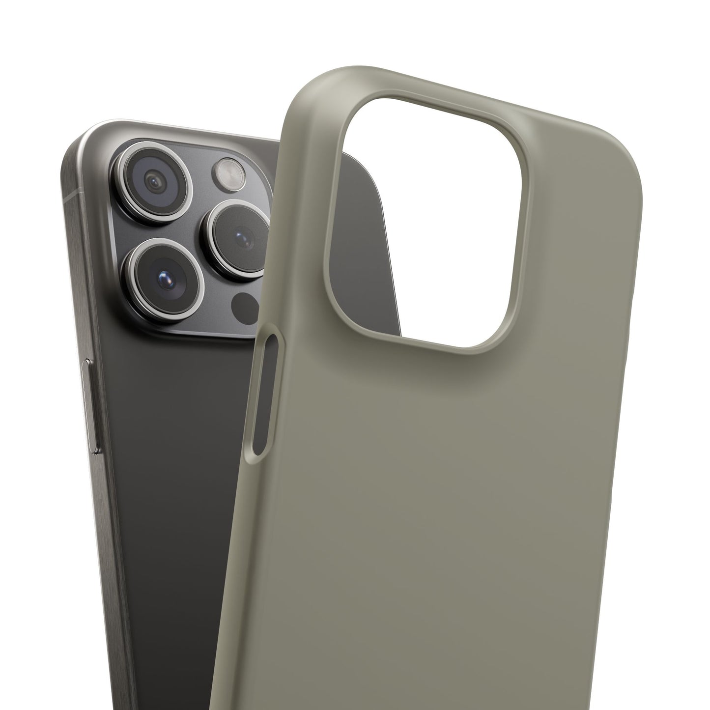 Slim Snap in Smoked Pewter