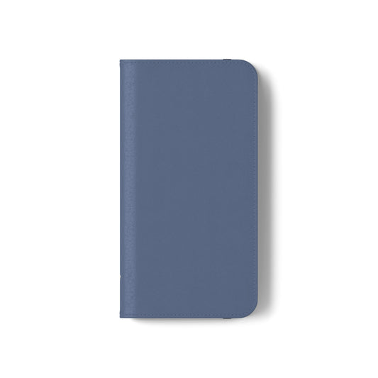 Wallet Flip in Blue Velvet