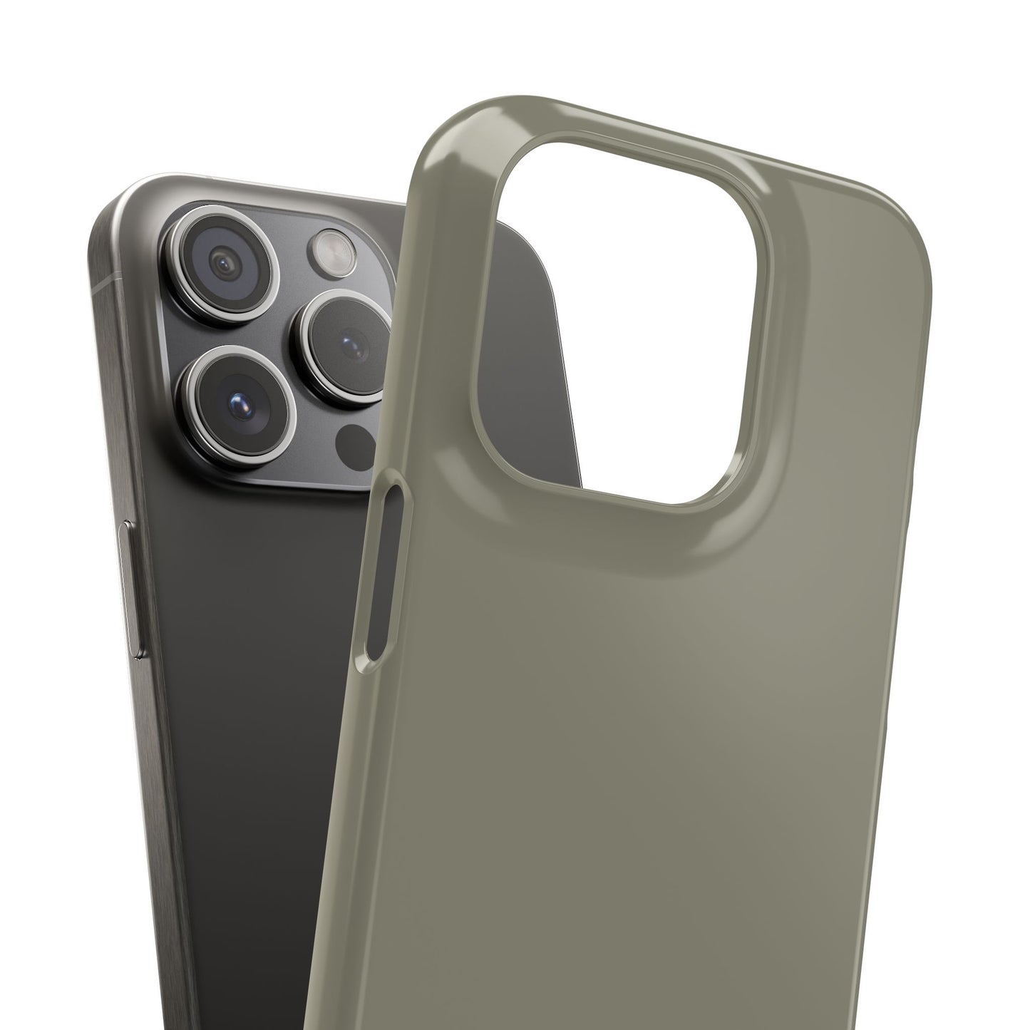 Slim Snap in Smoked Pewter